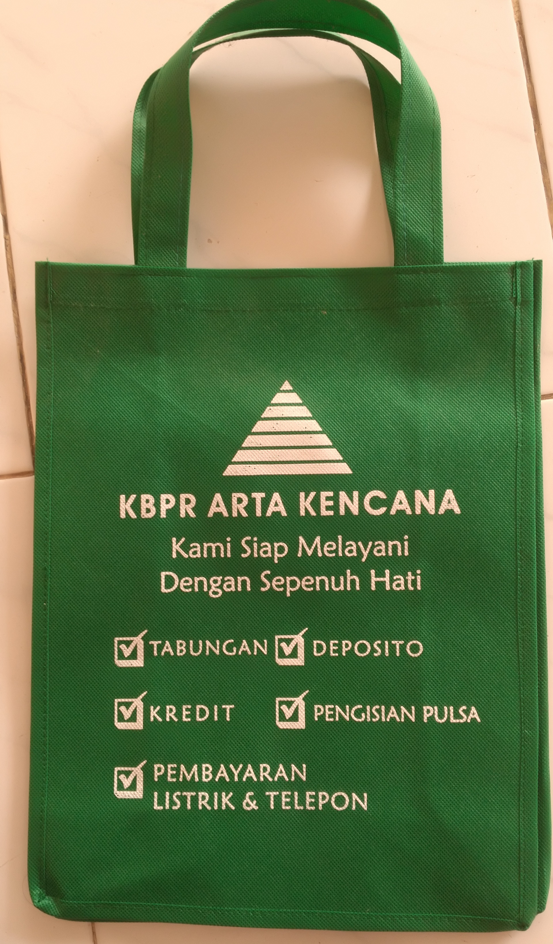 Tas arta kencana ijo