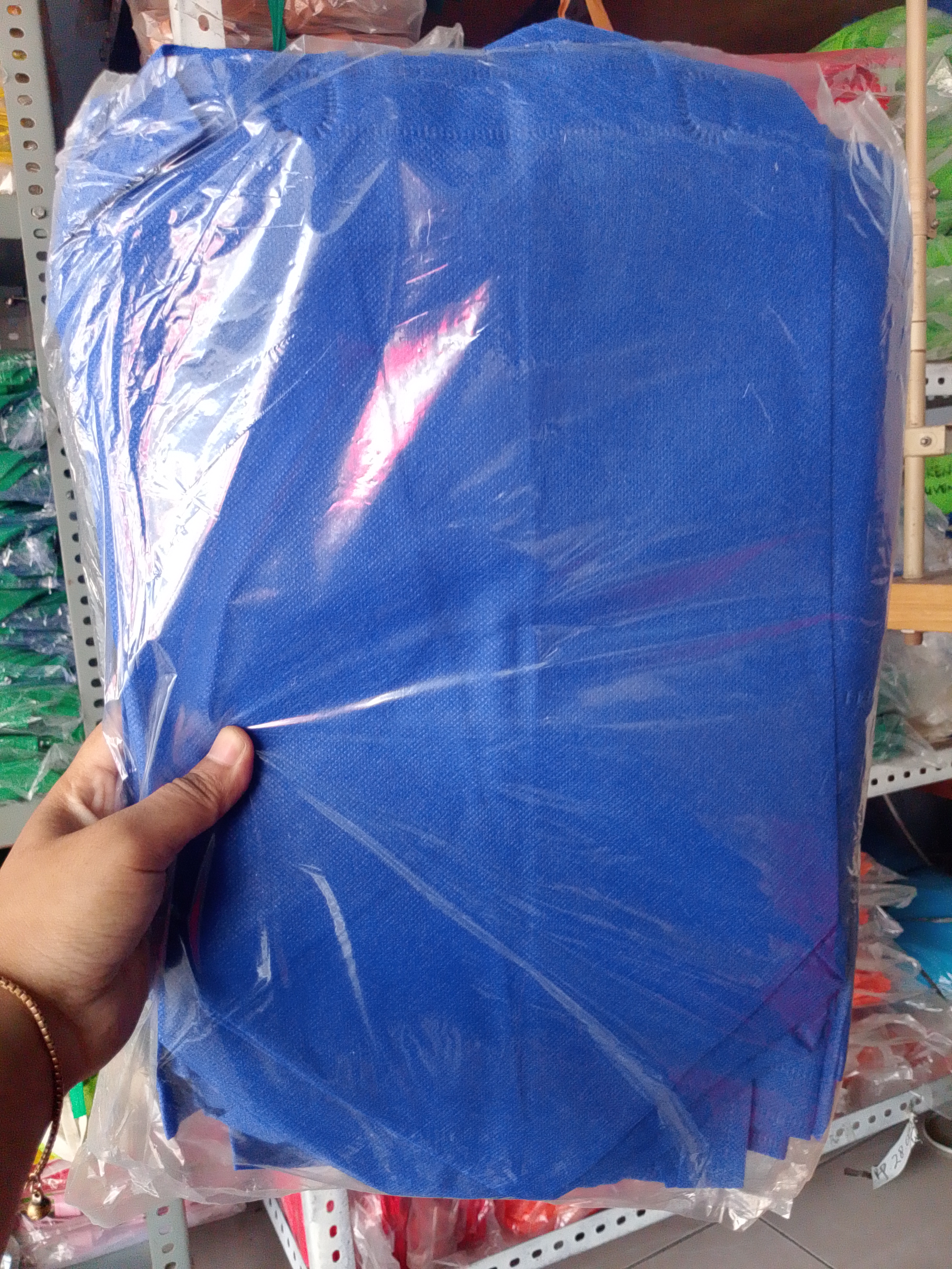 Tas pres hajat warna biru BCA box 20