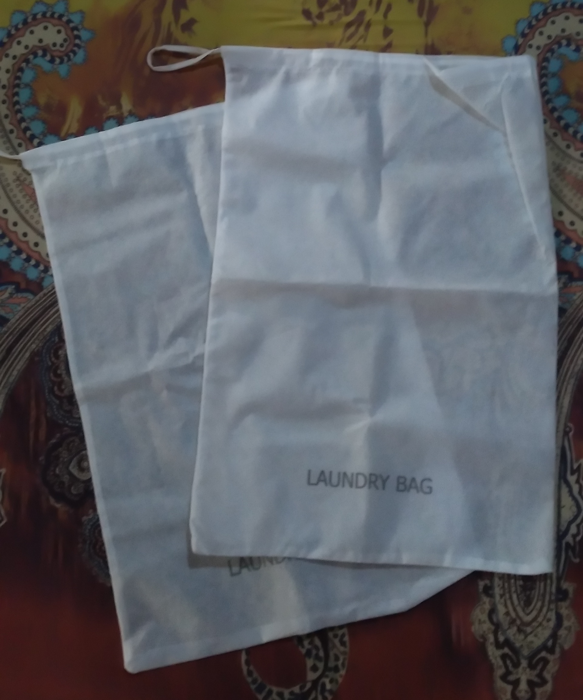 Tas laundry lipat pakai serut