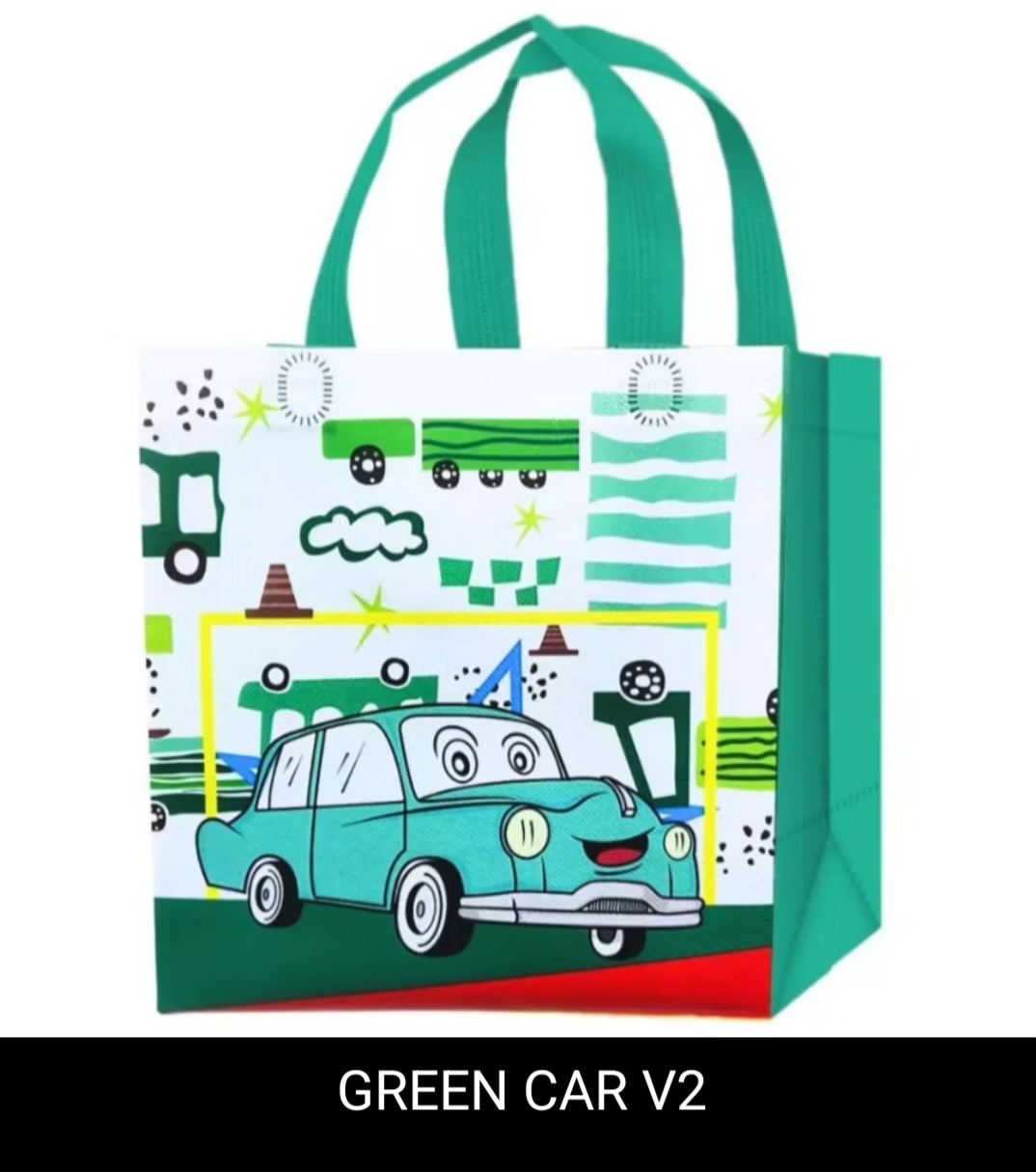 Tas ulang tahun laminasi bergambar 