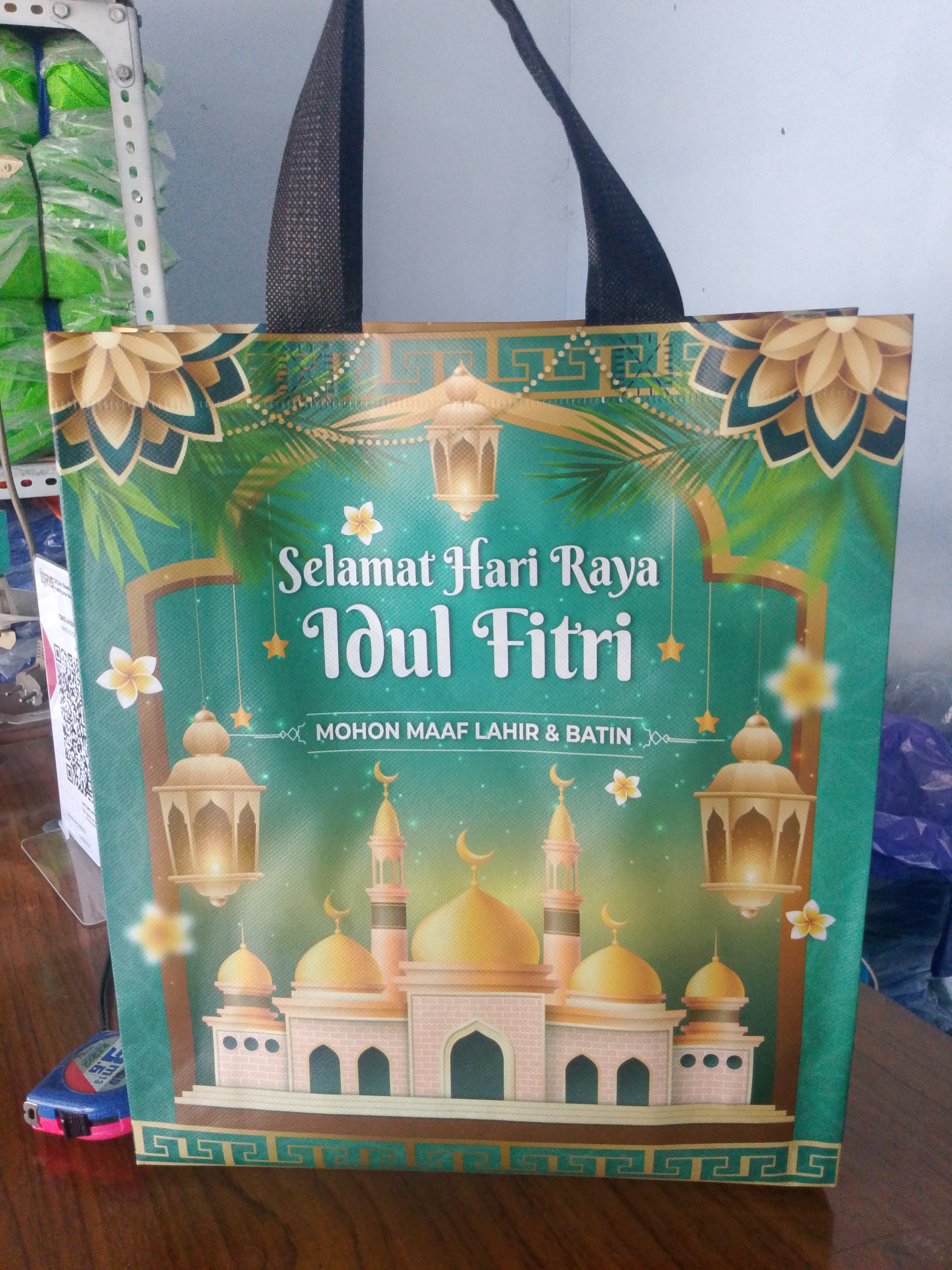 Tas box laminasi