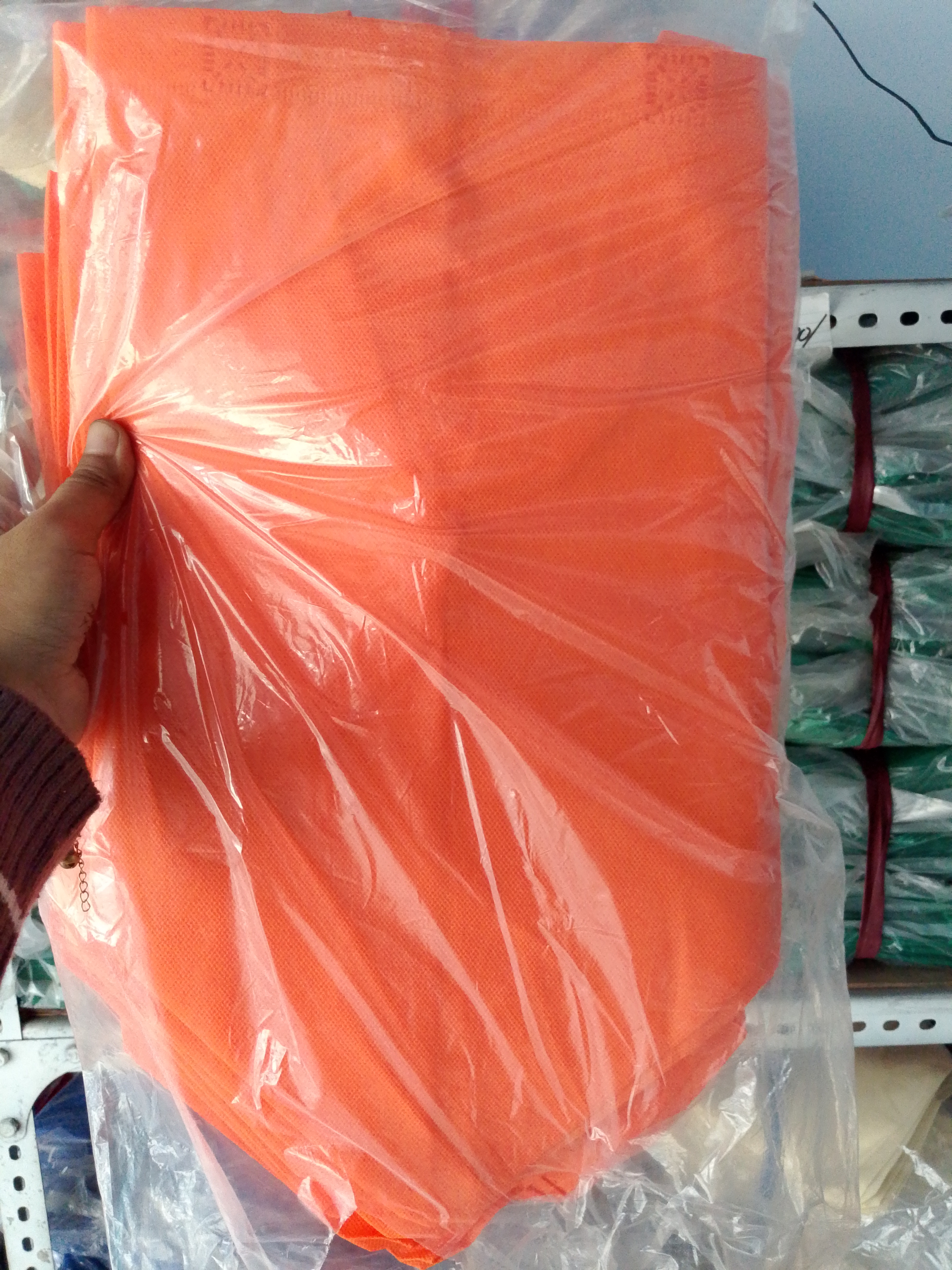 Tas Hajat pres polos warna orange box 22