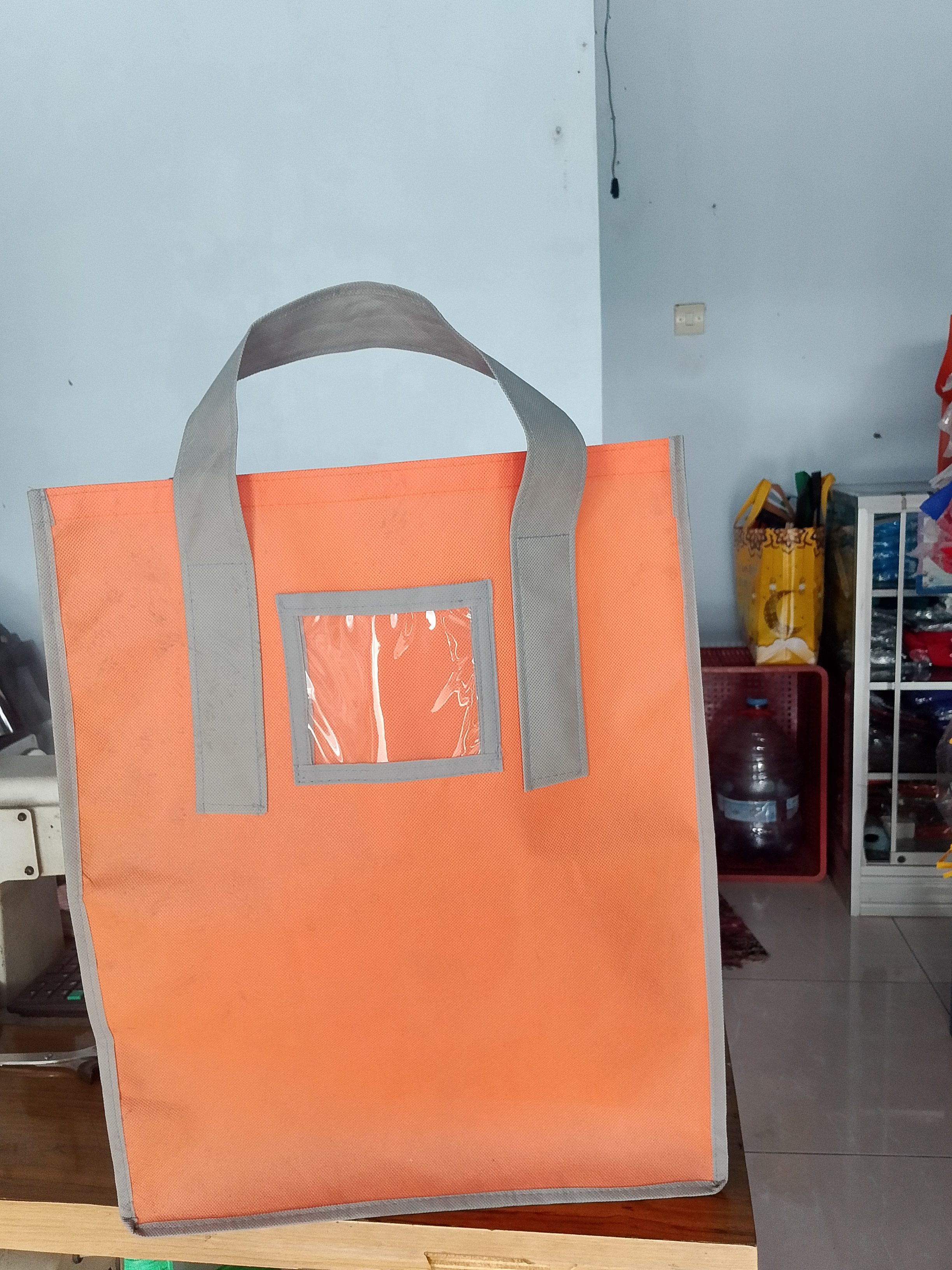 Tas laundry saku depan