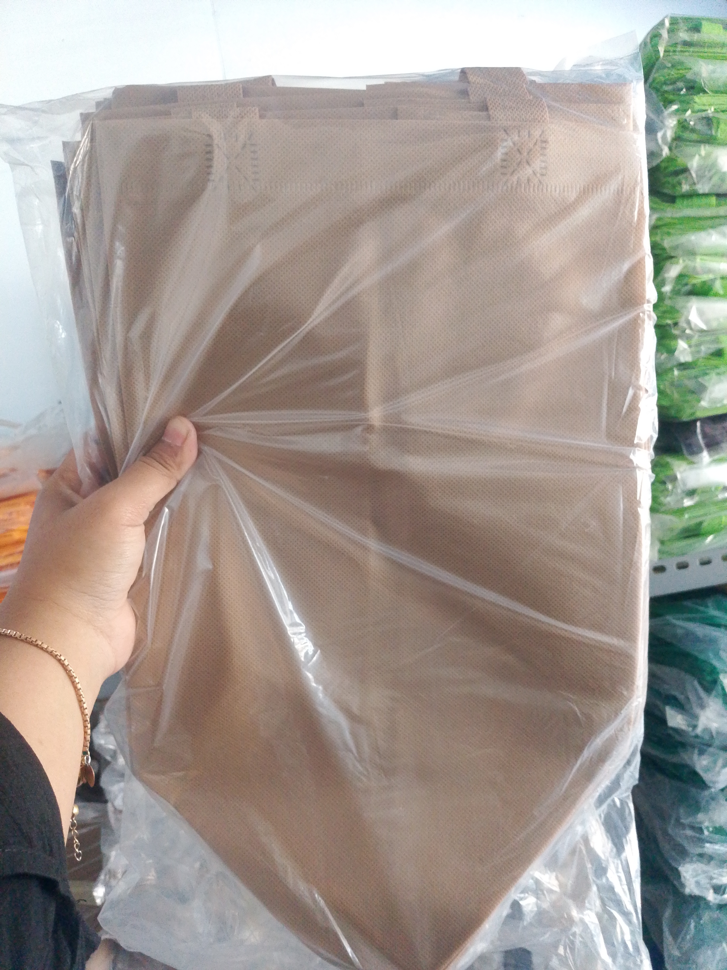 Tas hajat pres warna moka box 22